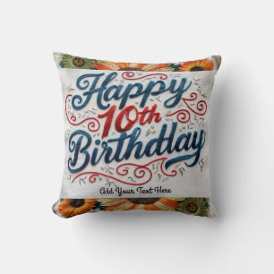 10.ª Regalos de cumpleaños, ¡un Cojín decorativo d