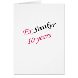 10 años de ex-fumador