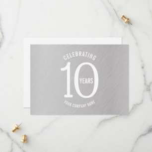 10 años invitaciones a fiestas de aniversario corp