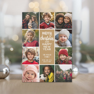 10 Borde de fotos - Feliz Navidad simple HNY