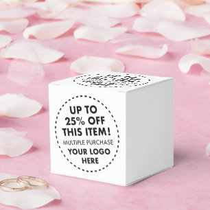 10 cajas de favores personalizadas 25% de descuent