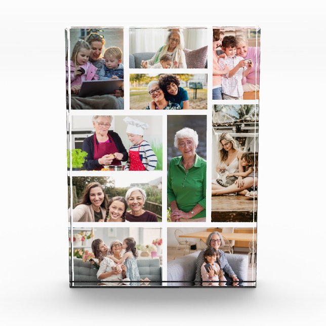 10 Collage de fotos Personalizado (Anverso)