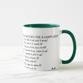 10 COMANDANTES DE MOM 15 oz. Taza