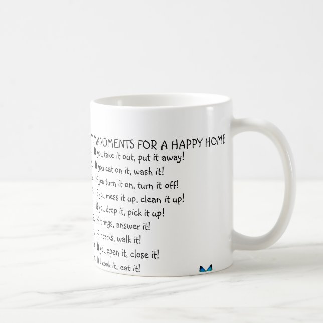 10 COMANDANTES DE MOM 15 oz. Taza (Derecha)