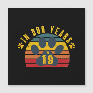 10 en años de perro