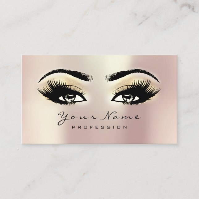 10 Flores Rosas de la tarjeta de fidelidad de saló (Anverso)