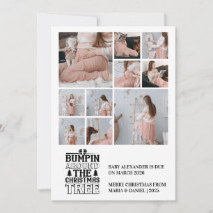 10 Foto Invitación de embarazo en árbol de Navidad