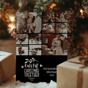 10 Foto Minimalista Primera Navidad juntos