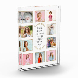 10 fotos bebé para graduar el año de graduación