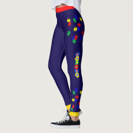 #10 Leggings de Conciencia del Autismo