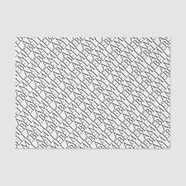 10 libras. Papel seda blanco de Bellame (Anverso)