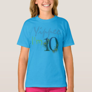 10mo Camisetas del cumpleaños