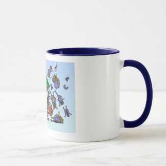 10mo Día de taza del navidad (diez señores
