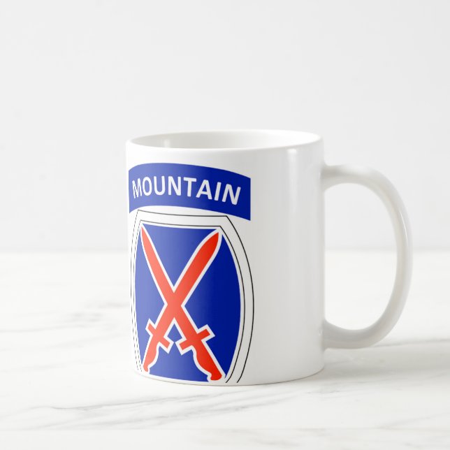10mo Taza de la división de la montaña (Derecha)