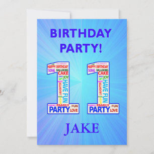 11.ª invitación a fiesta de cumpleaños Añadir un n