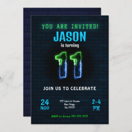 11.ª invitación al cumpleaños