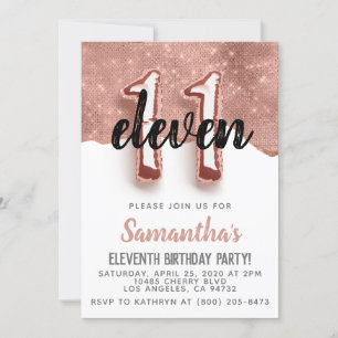 11.ª Invitación de Rosa a los cumpleaños
