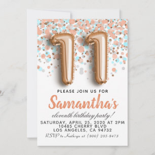11.ª Invitación de Rosa a los cumpleaños