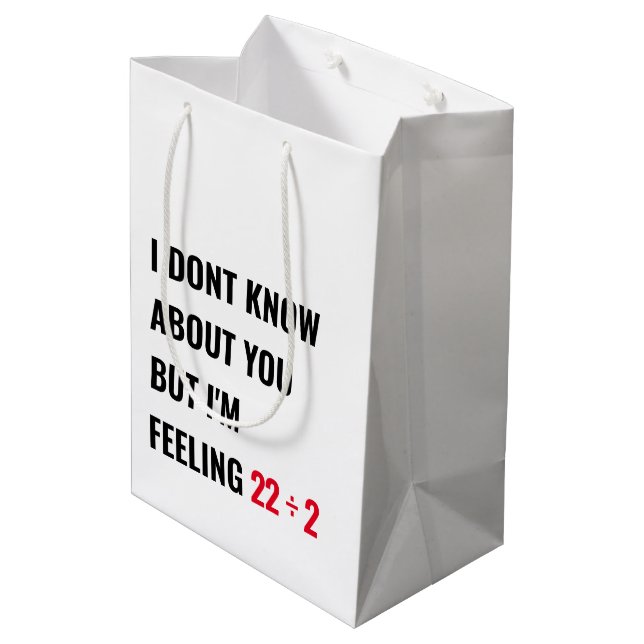 11.º cumpleaños 22 Bolsa de regalo inspirada de Fi (Angulo reverso)