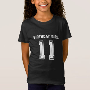 11.º regalo de cumpleaños para camisetas de Chica 