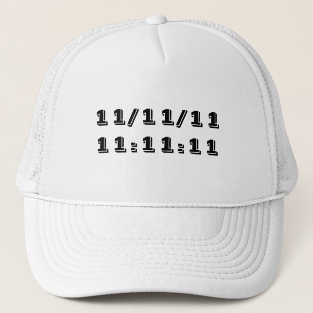 11/11/11 11:11: gorra 11 (Anverso)