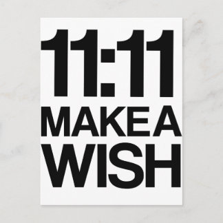 11:11 HACER UNA DESEABLE postal