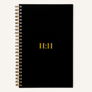 11:11 Manifiesto Diario   Gratitud de oro y negro