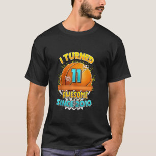 11 años de la camiseta de básquetbol que cumplí 11