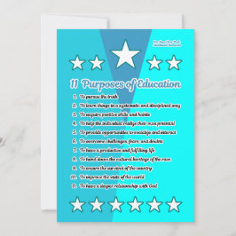 11 Finalidades de la educación