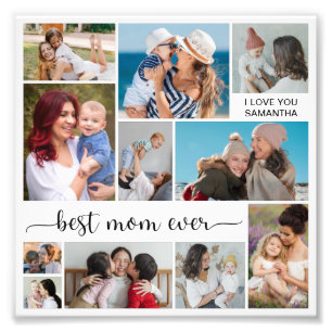 11 Foto Collage Mejor Mamá del Mundo Ampliación de