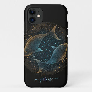11 Funda Case-Mate para iPhone de Piscis zodíaco en n