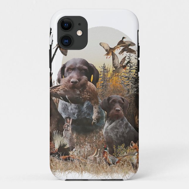 11 Funda para iPhone Case-Mate Pointer de pelo duro a (Reverso)