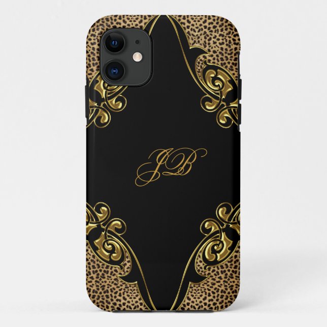 11 Leopard de Funda Case-Mate para iPhone (Reverso)