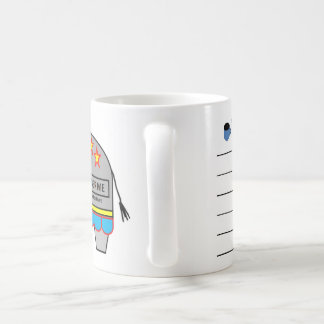 11 onzas. el elefante de la taza de café "me