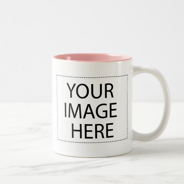 11 onzas. Taza del Dos-Tono (Derecha)