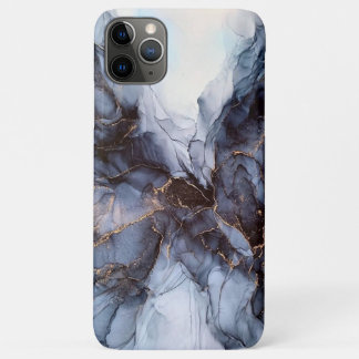 11 Pro Max Funda Case-Mate para iPhone de mármol azul marino 