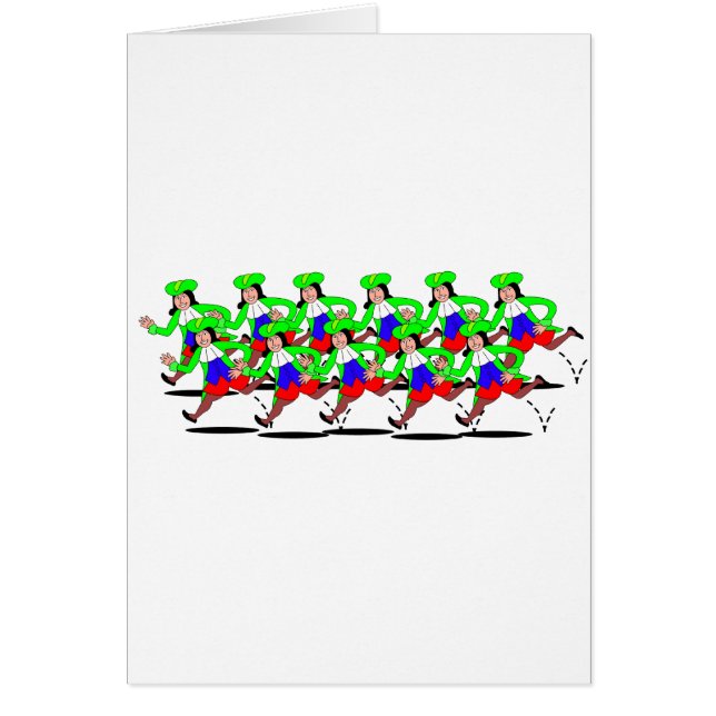 11 señores Leaping (Frente)