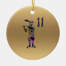 11ma y 12ma decoración de Navidad del día,