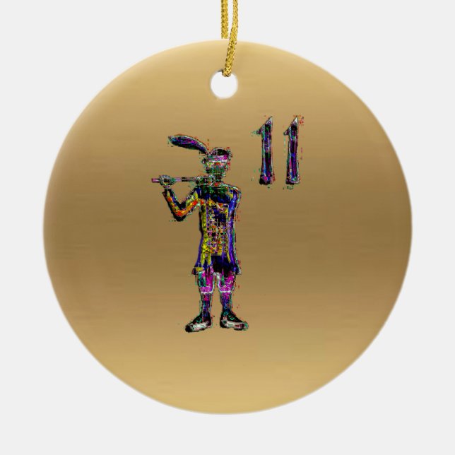 11ma y 12ma decoración de Navidad del día, (Frente)