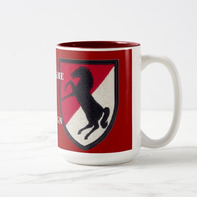 11mo Taza del remiendo del ACR "Blackhorse" (Derecha)