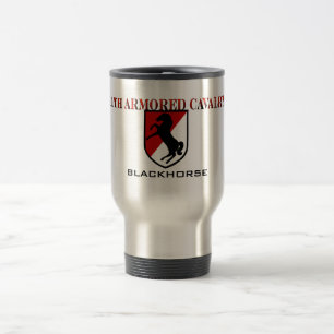 11mo Taza del viaje de Blackhorse de la caballerí