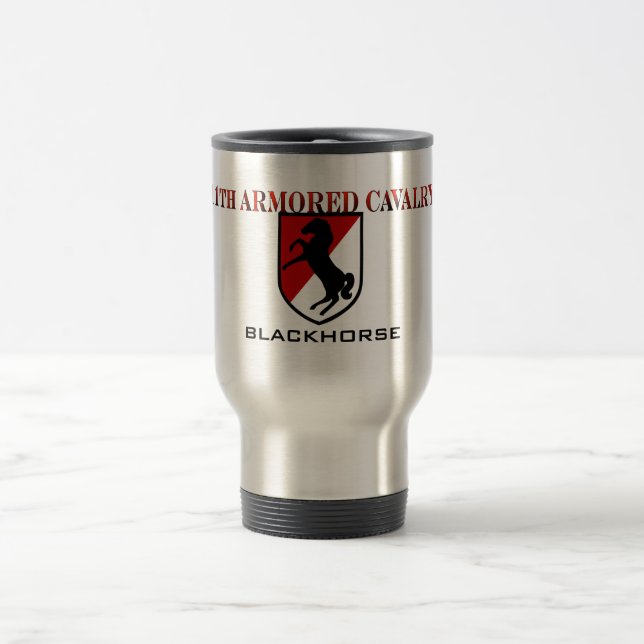 11mo Taza del viaje de Blackhorse de la caballería (Centro)