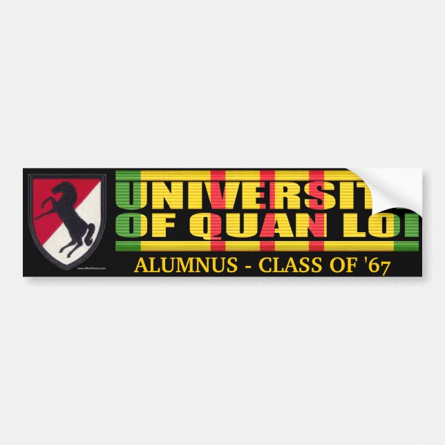 11mos ACR - U del pegatina del alumno de Quan Loi (Frente)
