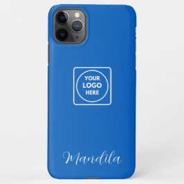 11Pro Max Funda para iPhone con logotipo personalizado Deep 