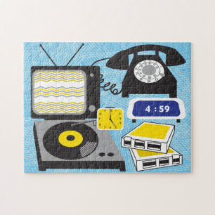 11x14 Puzzle de íconos de cosecha para personas d