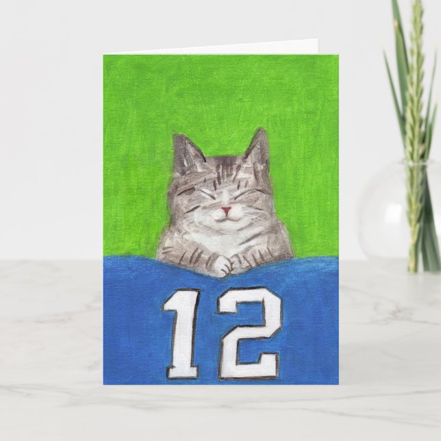 12ª tarjeta de bolsillo para gatos (Anverso)