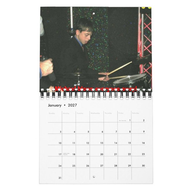 ¡12406cd 001, calendario 2007 de la familia! (Jan 2027)