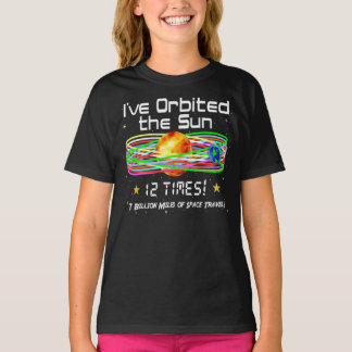 ¡12.º cumpleaños! ¡12.ª órbita del Sol! Camiseta d