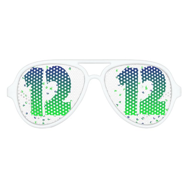 12.º hombre gafas de sol de Seahawks (Anverso)
