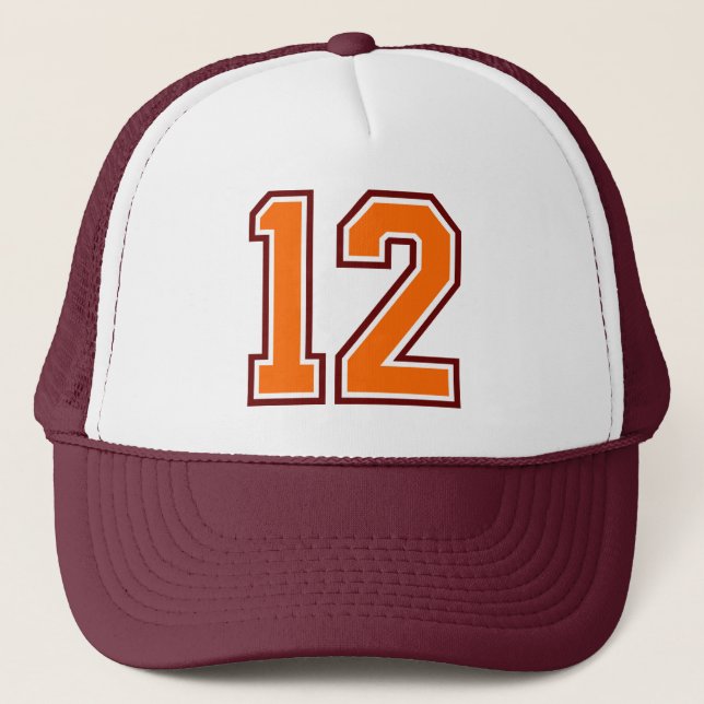 12.º sombrero camionero de cumpleaños (Anverso)